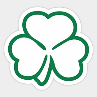 Irish Shamrock Sticker